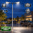 Pack lampadaire filaire complet double tête 3/4/5/6 mètres au choix : 2x Lampadaires LED filaires Série FLEX V4 EVO - Avec capteur crépusculaire + Mât STANDARD V4 EVO - Entraxe des trous 200mm - Noir / Gris + Adaptateur en ligne ou perpendiculaire