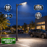 Pack lampadaire filaire complet 3/4/5/6 mètres au choix : Lampadaire LED filaire Série FLEX V4 + Mât STANDARD V4 EVO - Entraxe des trous 200mm - Noir ou Gris