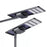 Lampe de rue solaire - Série STARSHIP ELITE - 19 200 Lumens - Angle 150x70° - IP65 - 168 x 45 x 9 cm - 3000k/4000k/6000k au choix - Structure ALUMINIUM - Tube d'insertion 76mm - Régulateur MPPT - Détecteur de mouvement - Télécommande - Garantie 3 ans