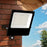 Projecteur LED filaire détecteur  - Série PAD ULTRA PIR - 150 Watts - 22 500 Lumens - 150 Lumens/Watt - Angle 90° - IP66 - 33 x 32 x 7 cm - Transformateur SOSEN - Structure en ALUMINIUM - 4000k - Garantie 5 ans