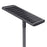 Lampe de rue solaire - Série STARSHIP ULTRA V2 - 9600 Lumens - 60 Watts - Couleur 6500K - Angle 150x70° - IP65 - Structure Aluminium - 1130 x 400 x 102 mm - Tube d'insertion 76mm - Régulateur MPPT - Garantie 2 ans