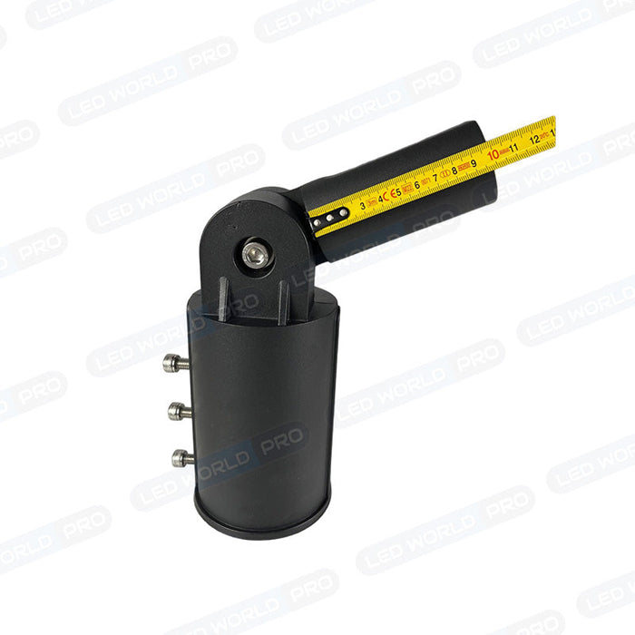 Adaptateur Candélabre / Lampe de rue et parking extérieur - 180 degrés - Ajustable - IP65 - 80/60mm