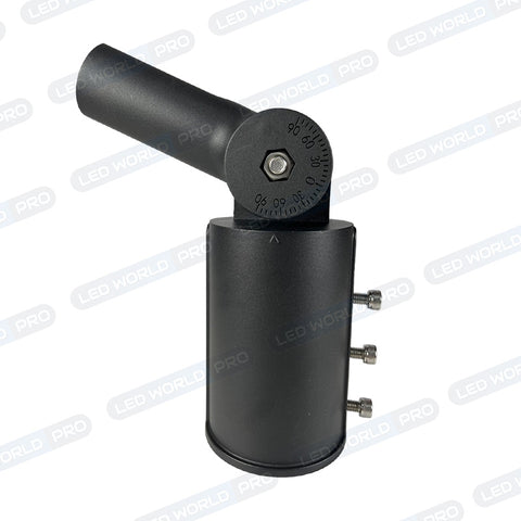 Adaptateur Candélabre / Lampe de rue et parking extérieur - 180 degrés - Ajustable - IP65 - 80/50mm