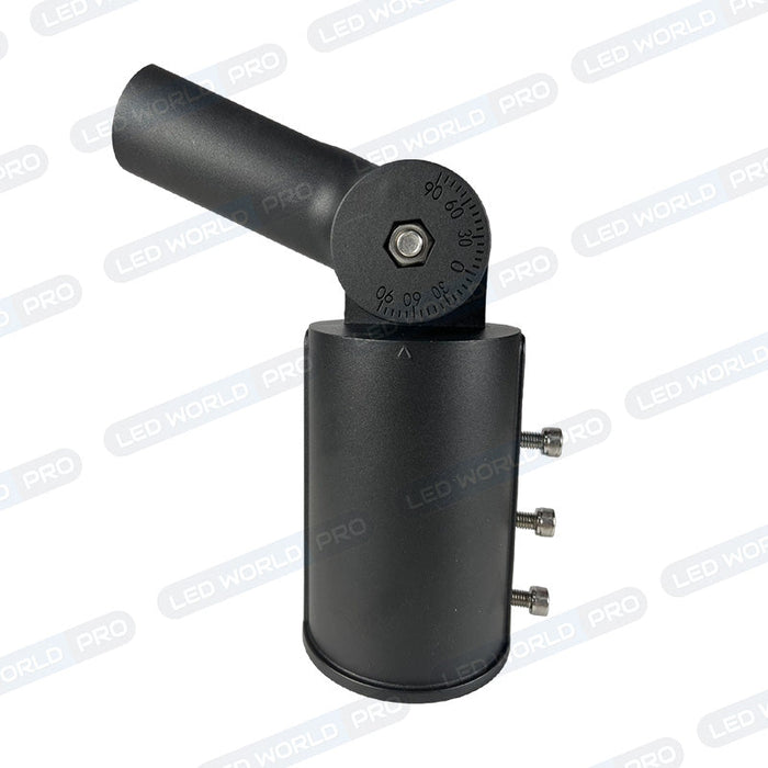 Adaptateur Candélabre / Lampe de rue et parking extérieur - 180 degrés - Ajustable - IP65 - 80/60mm