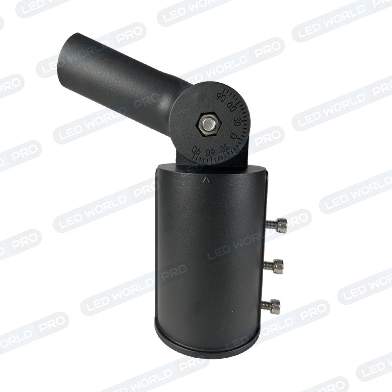 Adaptateur Candélabre / Lampe de rue et parking extérieur - 180 degrés - Ajustable - IP65 - 80/60mm