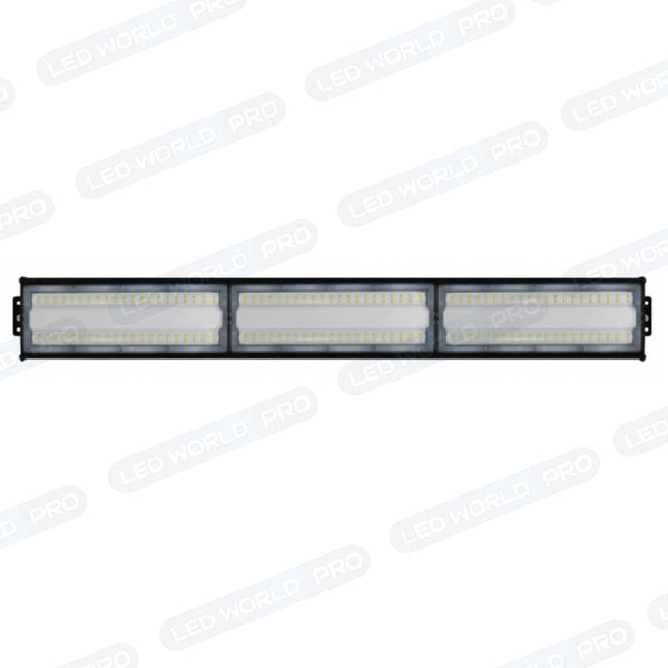 Pack de 5x Lampes LED LINÉAIRE - Série LINEAR V3 - 150 Watts - 15 000 Lumens - 100 Lumens/watt - IP65 - Angle 120x60° - Protection à l'impact IK08 - 88 x 12 x 9 cm - 4000k / 6000k au choix