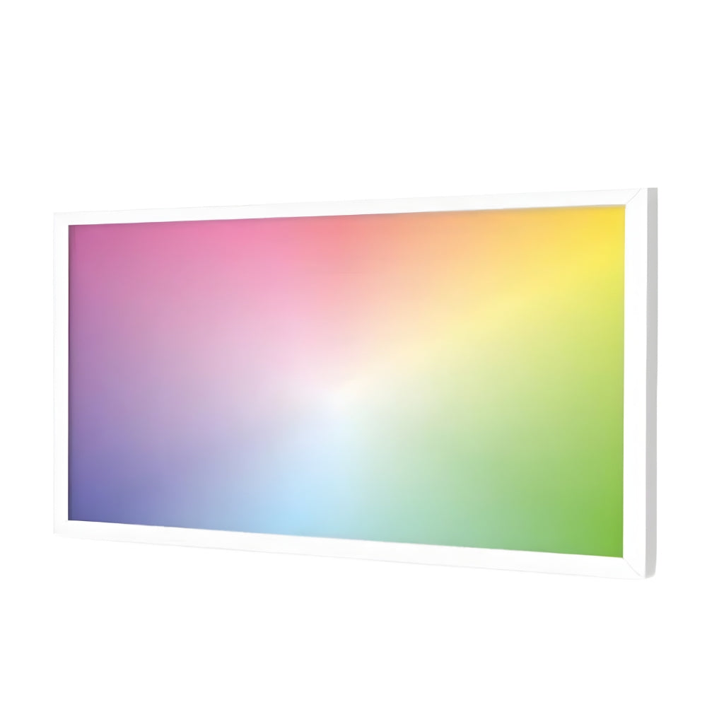 Pack de 4x Dalles LED - Ultra Fine - BACKLIT - 60 x 120 cm - Série &nbsp;MULTICOLORE – 48 Watts - 4300 Lumens - 90 Lumens/Watt - Angle 120° - IP40 - UGR&nbsp;< 22 - RGB+3000k-6000k - Garantie 5 ans&nbsp;&nbsp;