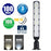 Lampe de rue filaire - Série FLEX ECO V2 - 100 Watts - 10 000 Lumens - 100 Lumens/Watt - Angle 130° x 75° - IP65 - 60 x 11 x 8 cm - Tube d'insertion 60mm - Support ajustable - 4000K / 6000K au choix - Garantie 3 ans