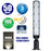 Lampe de rue filaire - Série FLEX ECO V2 - 50 Watts - 5000 Lumens - 100 Lumens/Watt - Angle 130° x 75° - IP65 - 51 x 11 x 8 cm - Tube d'insertion 60mm - Support ajustable - Avec capteur crépusculaire - Garantie 3 ans