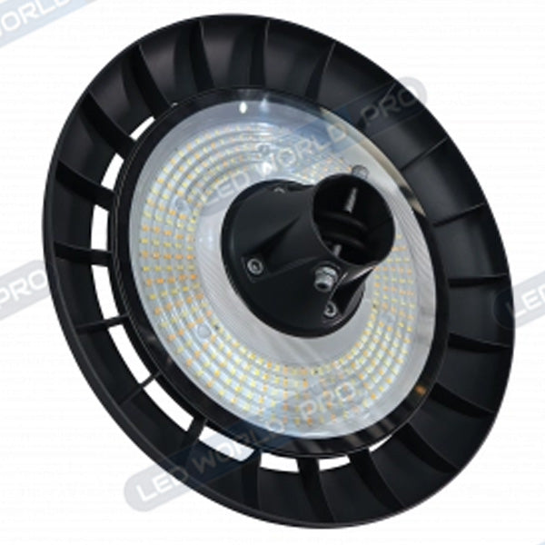 Pack lampadaire filaire complet 3 mètres : Lampe jardin / Parking - Série OVALI UFO - 120 Watts - 14 400 Lumens - CCT + Mât STANDARD - 3 mètres au choix (Série STANDARD V1 EVO ou V4 ECO avec trappe) + Adaptateur simple 60/80mm