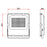 Pack de 2x Projecteurs LED Filaires - Série PAD V2 - 150 Watts - 22 500 Lumens - 150 Lumens/Watt - Angle 90° - IP66 - 33 x 32 x 6 cm - Transformateur Philips - 3000k/4000k/5000k/6000k au choix - Garantie 5 ans