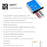 Lampe de rue solaire - Série HORIZON - 12 800 Lumens - 80 Watts - Couleur 6500K - Angle 150x70° - IP65 - Structure Aluminium -  1174 x 497 x 115 mm - Tube d'insertion 76mm - Régulateur MPPT - Garantie 3 ans