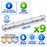 Pack de 9x Réglettes LED Étanches - Série YGOR - 120CM - Puissance Ajustable 22W à 40W - CCT - Jusqu'à 6400 Lumens - 160 Lumens/Watt - Angle 120° - IP65 - 1180 x 85 x 71 mm - Transformateur TRIDONIC - 3000K / 4000K / 5700K - Garantie 5 ans