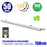 Pack de 9x Lampes LED linéaire connectables 150CM - HAUT RENDEMENT - Série LINEAR SLIM - 50 Watts - 9500 Lumens - 190 Lumens/watt - IP20 - Angle 120° - 160 x 9 x 8 cm - 4000k
