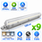 Pack de 9x Réglettes LED Étanches HAUT RENDEMENT - Série PRO200 - 120CM - Connectables - 25 Watts - 5000 Lumens - 200 Lumens/Watt - 120cm - IP65 - Angle 105° - 1200 x 68 x 65 mm - 4000K/5000K/6000K - Garantie 5 ans