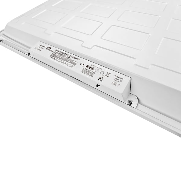 Pack de 8x Dalles LED - Dernière génération - BACKLIT - 60 x 60 cm - Série AMBITION L200 – Puissance AJUSTABLE 18/25 Watts - 5000 Lumens - 200 Lumens/Watt - 90° - IP41 - UGR <19 - 4000k/5000k/6000k - Transformateur SHARPLUMI FLICKER FREE - Garantie 5 ans