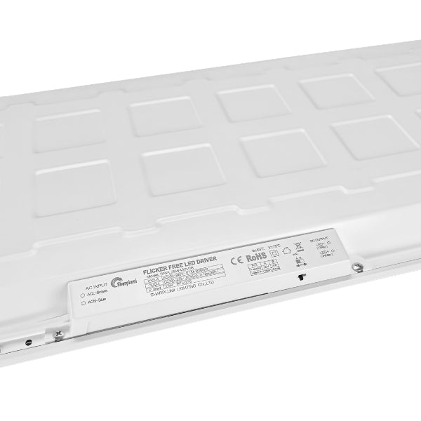 Pack de 8x Dalles LED - Dernière génération - BACKLIT - 60 x 60 cm - Série AMBITION L200 – Puissance AJUSTABLE 18/25 Watts - 5000 Lumens - 200 Lumens/Watt - 90° - IP41 - UGR <19 - 4000k/5000k/6000k - Transformateur SHARPLUMI FLICKER FREE - Garantie 5 ans