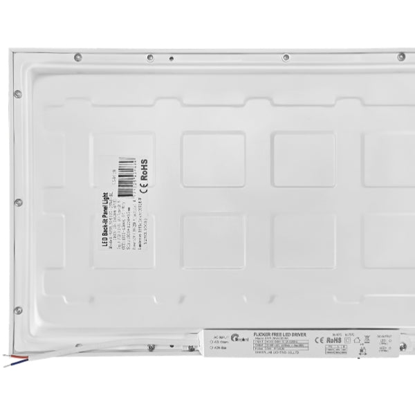 Pack de 8x Dalles LED - Dernière génération - BACKLIT - 60 x 60 cm - Série AMBITION L200 – Puissance AJUSTABLE 18/25 Watts - 5000 Lumens - 200 Lumens/Watt - 90° - IP41 - UGR <19 - 4000k/5000k/6000k - Transformateur SHARPLUMI FLICKER FREE - Garantie 5 ans