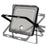Projecteur LED solaire - Série SECURITY V5 - CCT ( Couleur Changeante en Température) - 200 Watts - 1500 Lumens - IP65 - Angle 120° - 13 x 12 x 4 cm - Panneau solaire MONOCRISTALLIN - Mode de détection sans veille 0-100% - Télécommande Multifonctions