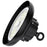 Lampe industrielle UFO - Série CROSSOVER V3 - Puissance ajustable 120 / 150 / 200 Watts  - 40 000 Lumens - 200 Lumens/Watt - Angle 90° - IP65 - IK09 - 340 x 110 mm - 4000k / 5000k / 6000k au choix - Dimmable 1-10V - Transformateur PHILIPS - Garantie 5 ans