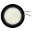 Lampe industrielle UFO - Série CROSSOVER V3 - Puissance ajustable 120 / 150 / 200 Watts  - 40 000 Lumens - 200 Lumens/Watt - Angle 90° - IP65 - IK09 - 340 x 110 mm - 4000k / 5000k / 6000k au choix - Dimmable 1-10V - Transformateur PHILIPS - Garantie 5 ans