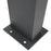 Pack de 4x Balises / Bornes LED Hybrides - Série BALIZ ALU XL - CCT - Solaire & Filaire - 360 / 600 Lumens - Angle 110° - IP65 - 89 x 26 x 9 cm - Avec capteur crépusculaire - Avec détecteur de mouvement PIR - Garantie 5 ans