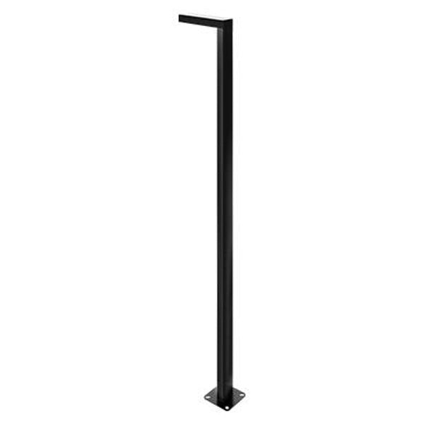 Lampe de jardin filaire - Série MODERNA - 30 Watts - 4200 Lumens - 140 Lumens/Watt - Angle 140° - IP65 - 250 x 40 x 10 cm - 4000K - Bras ajustable 90° - Avec trappe - Base de fondation en option