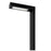 Lampe de jardin filaire - Série MODERNA - 30 Watts - 4200 Lumens - 140 Lumens/Watt - Angle 140° - IP65 - 250 x 40 x 10 cm - 4000K - Bras ajustable 90° - Avec trappe - Base de fondation en option