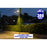 Solaire - Luminaire LED pour Candélabre / Lampe de rue et parking - Série VIEW V2 - 120 Watts - 1200 Lumens - Angle 140*70° - IP65 - Lampe 41 x 23 x 5 cm - Panneau MONOCRISTALLIN 30 x 21 cm - Détecteur de mouvement - 6000k - Diamètre tube d'insertion 45mm