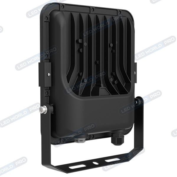 Pack de 4x Projecteurs LED filaires CCT (Couleur Changeante en Température) - Série CITY PLUS EVO V2 - 50 Watts - 7000 Lumens - 140 Lumens/Watt - Angle 90° - 25 x 21 x 4 cm - IP66 - IK08 - Câble 1 mètre - Garantie 5 ans