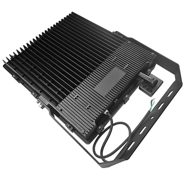 Projecteur détecteur haute puissance LED filaire - Série CITY PLUS SENSOR 400 - CCT 4000K/5000K/6000K - 400 Watts - 68 000 Lumens - 170 Lumens/watt - IP66 - Angle 90° - 45 x 38 x 6 cm - Transformateur LIFUD - Avec détecteur de mouvement - Garantie 5 ans