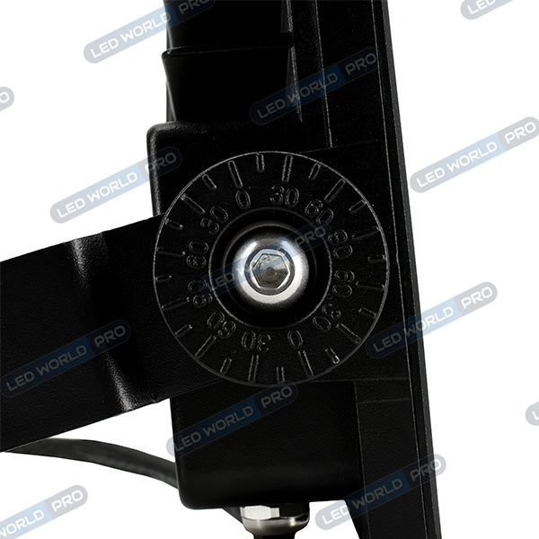 10x Projecteurs LED filaires - CITY PLUS V3 - 200 Watts - CCT 3000k/4000k/5000k - 30 000 Lumens - 150 Lumens/Watt - Angle 90° - IP66 - Protection à l'impact IK07 - 41 x 29 x 6 cm - Structure en ALUMINIUM - Câble 30cm - Garantie 5 ans