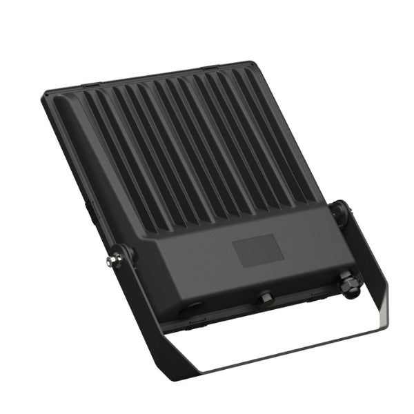 Projecteur LED filaire - Série CITY PLUS V4 - Puissance ajustable 50 / 75 / 100 Watts - CCT (Couleur Changeante en Température) - 180 Lumens/Watt - 120° - IP66 - 35 x 30 x 27 cm - Protection à l'impact IK08 - Transformateur LIFUD - Garantie 5 ans