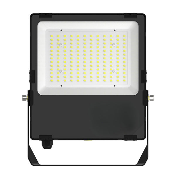 Projecteur LED filaire - Série CITY PLUS V4 - Puissance ajustable 25 / 37 / 50 Watts - CCT (Couleur Changeante en Température) - 180 Lumens/Watt - 120° - IP66 - 30 x 25 x 22 cm - Protection à l'impact IK08 - Transformateur LIFUD - Garantie 5 ans