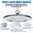 Lampe industrielle Driverless - UFO - Série DIAMANT V2 - 200 Watts - 20 000 Lumens - 100 Lumens/Watt - Angle 90° - IP65 - 260 x 34 mm - 4500k - Protection à l'impact IK08 - Câble 30cm