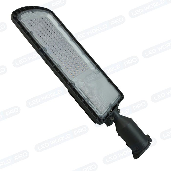 Pack de 2x Lampes de rue filaire - Série FLEX ECO - 50 Watts - 6000 Lumens - 120 Lumens/Watt - Angle 120 x 60° - IP66 - IK08 - 493 x 170 x 70mm - Tube d'insertion 50mm - 3000k