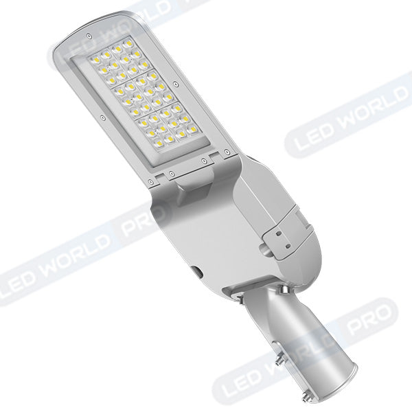 Pack de 6x Lampadaires LED Filaires Rotatifs - Série FLEX EVO - 80 Watts - 14 400 Lumens - 180 Lumens/Watt - Angle TPIII - IP66 - IK08 - 56 x 20 x 10 cm - 4000k - Transformateur SOSEN - Tube d'insertion 60mm - Garantie 5 ans