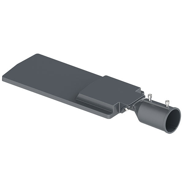 Pack lampadaire filaire complet quadruple tête 6 mètres : 4x Lampes filaires Série FLEX V2 - 100 Watts - 6000k + Mât STANDARD 6 mètres avec trappe au choix (STANDARD V2 EVO ou STANDARD V4 EVO) + Quadruple tête de mât perpendiculaire