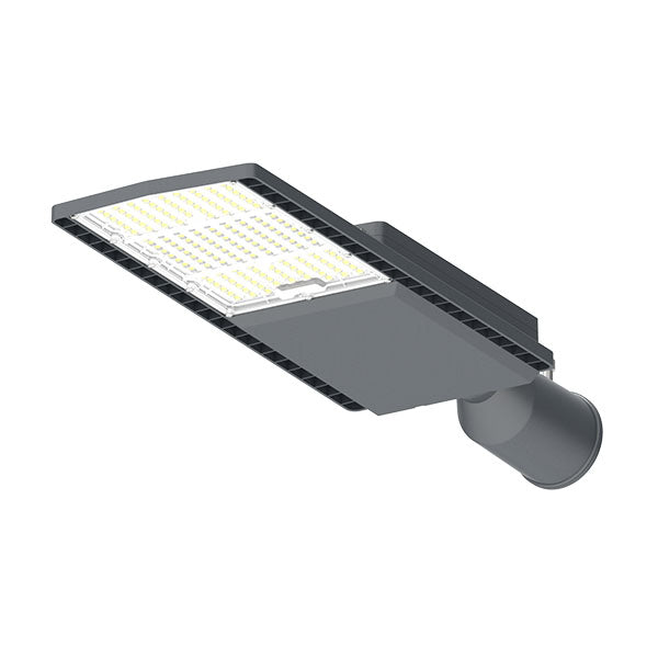 Pack lampadaire complet 6 mètres : Lampe LED filaire Série FLEX V2 - 150 Watts - 3000k + Mât STANDARD 6 mètres avec trappe au choix (Série STANDARD V2 EVO ou Série STANDARD V4 EVO) + Support déporté 60mm ou Adaptateur rotatif 60/80mm