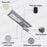 Pack de 2x Lampadaires LED solaires ajustables - Série FLEX SOLAR - 300 Watts - 2500 Lumens - Angle 145*70° - Ajustable à 90° - IP65 -  Lampe 66 x 33 x 13 cm - Panneau MONOCRISTALLIN - Détecteur de mouvement - Télécommande - 6000k - STRUCTURE ALUMINIUM