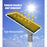 Pack lampadaire solaire complet 5 mètres : Lampadaire LED solaire ajustable - Série FLEX SOLAR - 300 Watts - 2500 Lumens - 6000k + Mât STANDARD 5 mètres