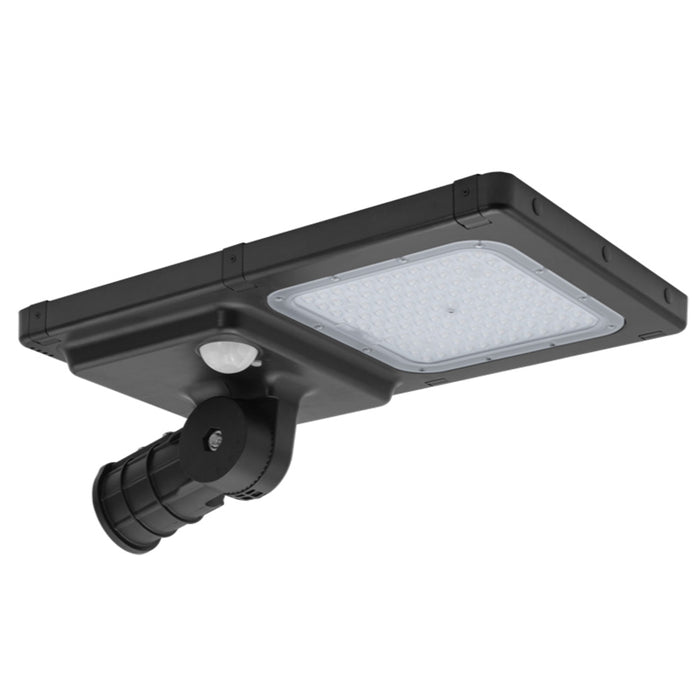 Pack de 4x Lampadaires LED hybrides - Série HYBRID V1 - Solaire & Filaire - CCT - 40 Watts - 6600 Lumens - IP65 - IK08 - Angle 140ºx70° - Panneau MONOCRISTALLIN - Tube d'insertion 60mm - Détecteur de mouvement - Télécommande