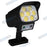 Projecteur LED solaire de sécurité - Série ILLUSION BLACK – Rendu lumineux 100 Watts - IP65 - 195 x 104 x 90 mm - 3 modes - Télécommande - Avec détecteur de mouvement – Fonction détection 0-100% - Avec capteur crépusculaire - 6000k
