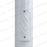 Pack lampadaire filaire complet 5 mètres : Lampe de rue filaire - Série FLEX ECO - 50 Watts - 6000k + Mât STANDARD V2 - Mât STANDARD - 5 mètres avec trappe