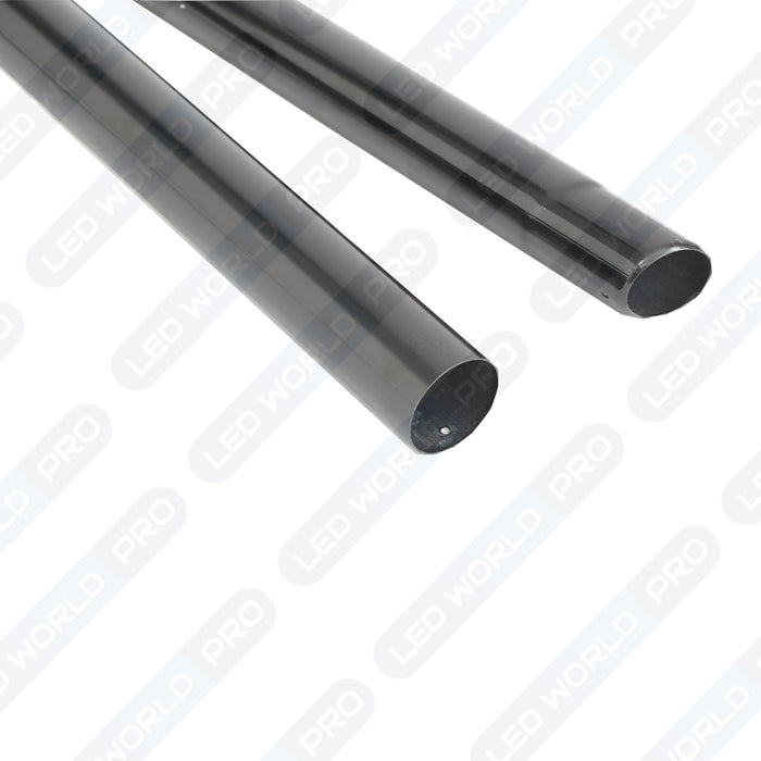 Pack lampadaire complet 6 mètres : Lampe LED filaire Série FLEX V2 - 150 Watts - 3000k + Mât STANDARD 6 mètres avec trappe au choix (Série STANDARD V2 EVO ou Série STANDARD V4 EVO) + Support déporté 60mm ou Adaptateur rotatif 60/80mm