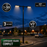 Pack lampadaire solaire complet double tête 3/4/5/6 mètres au choix : 2x Lampadaires solaires - Série POWER ULTRA V2 CCT + Mât STANDARD V1 EVO + Adaptateur double tête de mât + 2x Adaptateurs ajustables 80/50mm