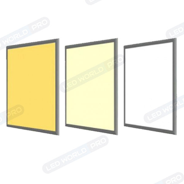 Pack de 10x Dalles LED Dernière génération - BACKLIT - 60 x 60 cm - Série AMBITION EVO - CCT (Couleur Changeante en Température) – Puissance ajustable 20 à 24 Watts - Jusqu'à 4320 Lumens - 180 Lumens/Watt - Transformateur inclus - UGR <19 - Garantie 3 ans