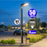 Pack lampadaire filaire complet 3/4/5/6 mètres au choix : Lampe filaire Série STAR200 + Mât EVO - Entraxe des trous 200mm - Noir