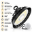 Lampe industrielle UFO - Série LIGHT V3 SENSOR - Avec détecteur de mouvement - 100 Watts - 15 000 Lumens - 150 Lumens/Watt - Angle 120° - IP65 - 24 x 12 cm - Transformateur SOSEN - Dimmable 0 à 10V - 3000k/4000k/6000k - Garantie 5 ans