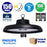 Carton de 10x Lampes industrielles LED UFO - Série RUBIS - 150 Watts - 22 500 Lumens - 150 Lumens/Watt - Angle 90° - 29 x 17 cm - IP65 - Câble 30cm - 4000k / 6000k - Garantie 5 ans